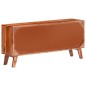Credenza Grigia 120x30x55 cm in Legno Massello di Sheesham Credenza Grigia 120x30x55 cm in Legno Massello di Sheesham