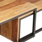 Tavolini Impilabili 2 pz in Legno Massello di Sheesham Tavolini Impilabili 2 pz in Legno Massello di Sheesham