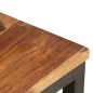 Tavolini Impilabili 2 pz in Legno Massello di Sheesham Tavolini Impilabili 2 pz in Legno Massello di Sheesham