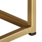 vidaXL Tavolino da Salotto Nero e Oro 90x50x35 cm in Massello di Mango vidaXL Tavolino da Salotto Nero e Oro 90x50x35 cm in Massello di Mango
