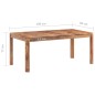 Tavolo da Pranzo 180x90x77 cm in Legno Massello di Sheesham Tavolo da Pranzo 180x90x77 cm in Legno Massello di Sheesham