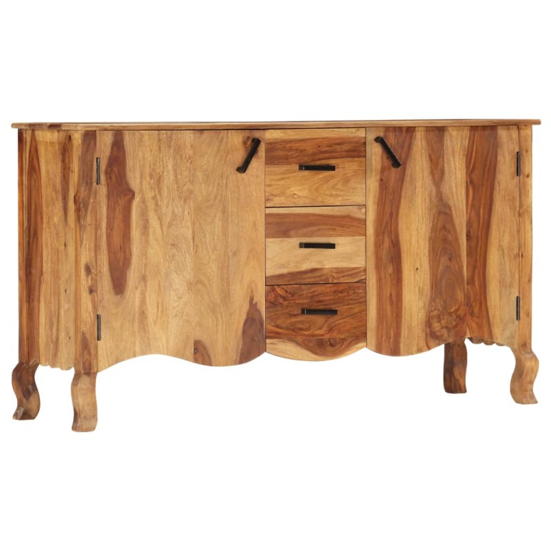 Credenza 145x40x80 cm in Legno Massello di Sheesham Credenza 145x40x80 cm in Legno Massello di Sheesham