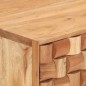 Credenza 75x35x65 cm in Legno Massello di Acacia Credenza 75x35x65 cm in Legno Massello di Acacia