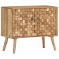Credenza 75x35x65 cm in Legno Massello di Acacia Credenza 75x35x65 cm in Legno Massello di Acacia