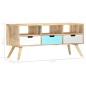 Mobile Porta TV 110x35x48 cm Legno Massello di Mango Mobile Porta TV 110x35x48 cm Legno Massello di Mango