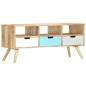 Mobile Porta TV 110x35x48 cm Legno Massello di Mango Mobile Porta TV 110x35x48 cm Legno Massello di Mango