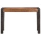 Tavolo da Pranzo 120x60x76 cm in Legno Massello di Mango Grezzo Tavolo da Pranzo 120x60x76 cm in Legno Massello di Mango Grezzo