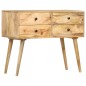 vidaXL Credenza 85x40x71 cm in Legno Massello di Mango vidaXL Credenza 85x40x71 cm in Legno Massello di Mango