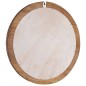Specchio da Parete 60 cm in Legno di Teak Rotondo Specchio da Parete 60 cm in Legno di Teak Rotondo