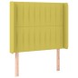 Testiera ad Orecchio Verde 83x16x118/128 cm in Tessuto Testiera ad Orecchio Verde 83x16x118/128 cm in Tessuto