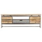 Mobile Porta TV 120x30x40 cm in Legno Massello di Mango Mobile Porta TV 120x30x40 cm in Legno Massello di Mango