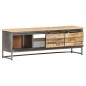 Mobile Porta TV 120x30x40 cm in Legno Massello di Mango Mobile Porta TV 120x30x40 cm in Legno Massello di Mango