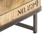 Mobile Porta TV 120x30x40 cm in Legno Massello di Mango Mobile Porta TV 120x30x40 cm in Legno Massello di Mango