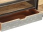 Mobile Porta TV 120x30x40 cm in Legno Massello di Mango Mobile Porta TV 120x30x40 cm in Legno Massello di Mango