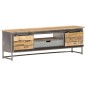 Mobile Porta TV 120x30x40 cm in Legno Massello di Mango Mobile Porta TV 120x30x40 cm in Legno Massello di Mango