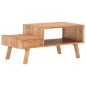 Tavolino da Caffè 100x50x45 cm in Legno Massello di Acacia Tavolino da Caffè 100x50x45 cm in Legno Massello di Acacia