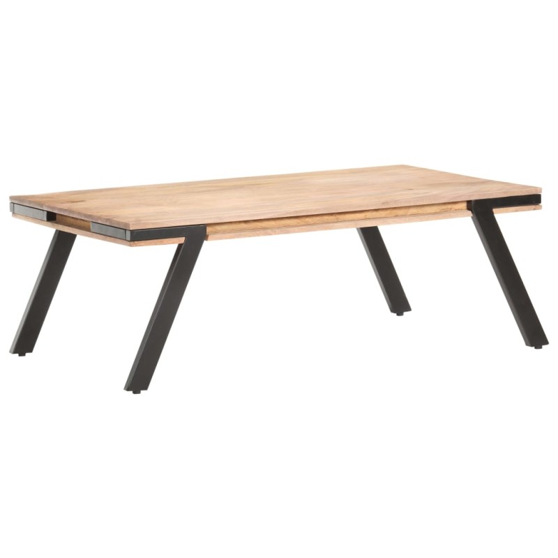 Tavolino da Caffè 114x65x40 cm in Legno Massello di Mango Tavolino da Caffè 114x65x40 cm in Legno Massello di Mango