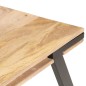 Tavolino da Caffè 114x65x40 cm in Legno Massello di Mango Tavolino da Caffè 114x65x40 cm in Legno Massello di Mango