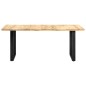 Tavolo da Pranzo 180x90x76 cm in Legno Massello di Mango Tavolo da Pranzo 180x90x76 cm in Legno Massello di Mango