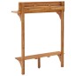 vidaXL Tavolo da Bar da Balcone 90x37x122,5 cm in Massello di Acacia