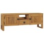 Mobile Porta TV 120x32x45 cm in Legno Massello di Teak Mobile Porta TV 120x32x45 cm in Legno Massello di Teak