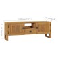 Mobile Porta TV 120x32x45 cm in Legno Massello di Teak Mobile Porta TV 120x32x45 cm in Legno Massello di Teak