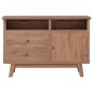 Credenza 100x30x68 cm in Legno Massello di Teak Credenza 100x30x68 cm in Legno Massello di Teak