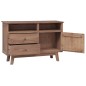 Credenza 100x30x68 cm in Legno Massello di Teak Credenza 100x30x68 cm in Legno Massello di Teak