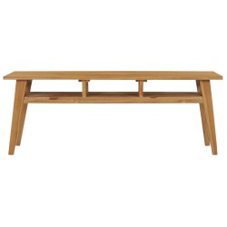 Mobile Porta TV 120x35x45 cm in Legno Massello di Teak
