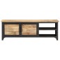 Mobile Porta TV 120x30x40 cm in Legno Massello di Mango Mobile Porta TV 120x30x40 cm in Legno Massello di Mango