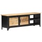 Mobile Porta TV 120x30x40 cm in Legno Massello di Mango Mobile Porta TV 120x30x40 cm in Legno Massello di Mango