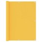 Paravento Balcone Giallo 120x600 cm Tessuto Oxford Paravento Balcone Giallo 120x600 cm Tessuto Oxford