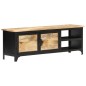 Mobile Porta TV 120x30x40 cm in Legno Massello di Mango Mobile Porta TV 120x30x40 cm in Legno Massello di Mango