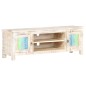 Mobile Porta TV 120x30x40 cm in Legno di Acacia Grezzo Mobile Porta TV 120x30x40 cm in Legno di Acacia Grezzo