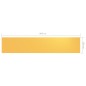 Paravento Balcone Giallo 120x600 cm Tessuto Oxford Paravento Balcone Giallo 120x600 cm Tessuto Oxford