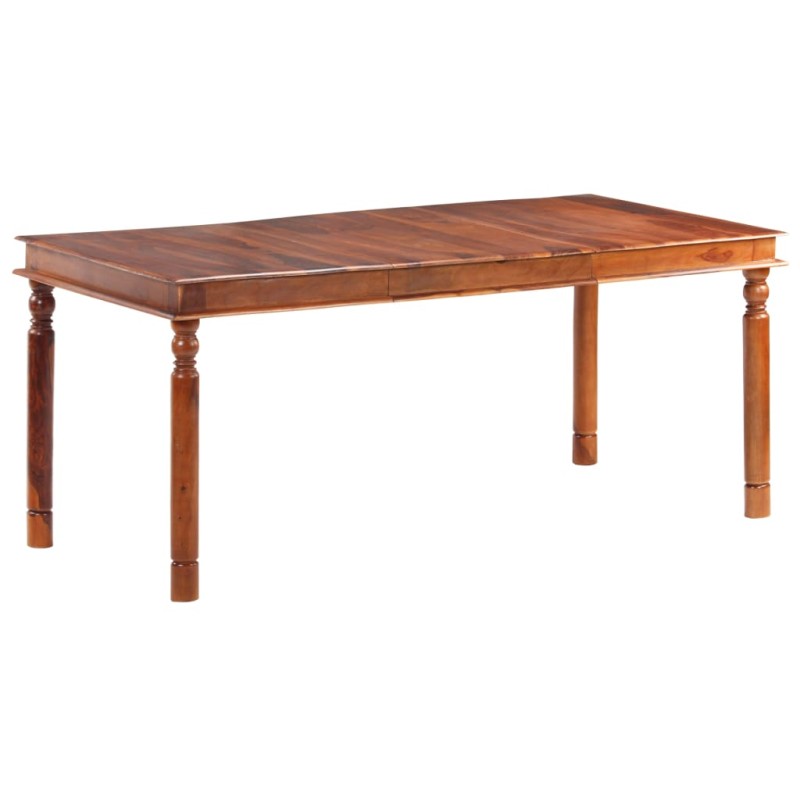 Tavolo da Pranzo 180x90x76 cm in Legno Massello di Sheesham Tavolo da Pranzo 180x90x76 cm in Legno Massello di Sheesham