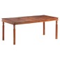 Tavolo da Pranzo 180x90x76 cm in Legno Massello di Sheesham Tavolo da Pranzo 180x90x76 cm in Legno Massello di Sheesham
