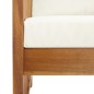 vidaXL Set Divani da Giardino 2 pz con Cuscini in Massello di Acacia vidaXL Set Divani da Giardino 2 pz con Cuscini in Massello di Acacia