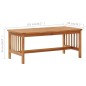 vidaXL Set Divani da Giardino 2 pz con Cuscini in Massello di Acacia vidaXL Set Divani da Giardino 2 pz con Cuscini in Massello di Acacia