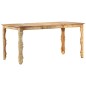 Tavolo da Pranzo 160x80x76 cm in Legno Massello di Recupero Tavolo da Pranzo 160x80x76 cm in Legno Massello di Recupero