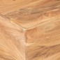 Tavolino da Caffè a Forma di V 66x66x30 cm in Legno di Acacia Tavolino da Caffè a Forma di V 66x66x30 cm in Legno di Acacia