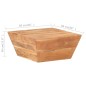 Tavolino da Caffè a Forma di V 66x66x30 cm in Legno di Acacia Tavolino da Caffè a Forma di V 66x66x30 cm in Legno di Acacia