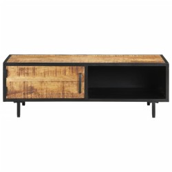 vidaXL Tavolino da Salotto 105x50x35 cm in Legno di Mango Grezzo