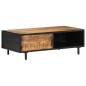 vidaXL Tavolino da Salotto 105x50x35 cm in Legno di Mango Grezzo vidaXL Tavolino da Salotto 105x50x35 cm in Legno di Mango Grezzo