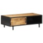 vidaXL Tavolino da Salotto 105x50x35 cm in Legno di Mango Grezzo vidaXL Tavolino da Salotto 105x50x35 cm in Legno di Mango Grezzo