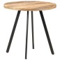 Tavolo da Pranzo 80 cm in Legno di Mango Grezzo Tavolo da Pranzo 80 cm in Legno di Mango Grezzo