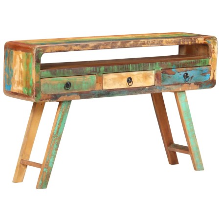 Credenza 120x30x75 cm in Legno Massello di Recupero