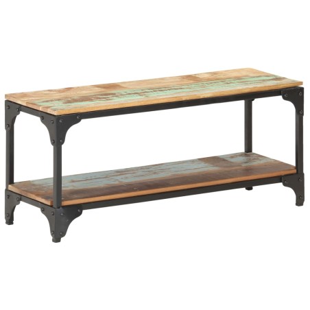 vidaXL Tavolino da Salotto 90x30x40 cm in Legno Massello di Recupero