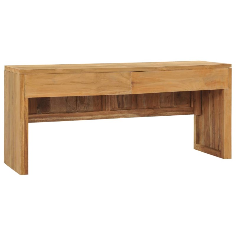 Mobile Porta TV 100x35x45 cm in Legno Massello di Teak Mobile Porta TV 100x35x45 cm in Legno Massello di Teak