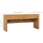 Mobile Porta TV 100x35x45 cm in Legno Massello di Teak Mobile Porta TV 100x35x45 cm in Legno Massello di Teak